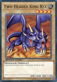 Two-Headed King Rex - Speed Duel Demo Deck 2020 - YuGiOh card