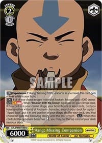 Aang: Missing Companion - Avatar: The Last Airbender - Weiss Schwarz card