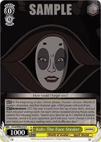 Koh: The Face Stealer - Avatar: The Last Airbender - Weiss Schwarz card