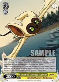 Momo: Winged Lemur - Avatar: The Last Airbender - Weiss Schwarz card