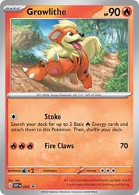 Growlithe - 024 - SV: Scarlet & Violet Promo Cards - Pokemon card