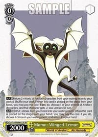 Momo: Winged Lemur (SR) - Avatar: The Last Airbender - Weiss Schwarz card
