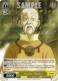 Gyatso: Mentor - Avatar: The Last Airbender - Weiss Schwarz card