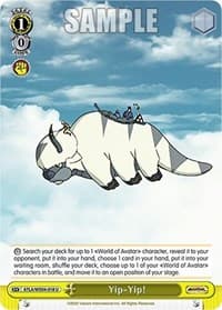 Yip-Yip! - Avatar: The Last Airbender - Weiss Schwarz card