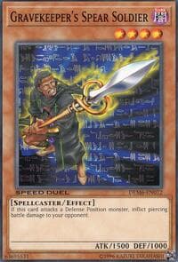 Gravekeeper's Spear Soldier - Speed Duel Demo Deck 2020 - YuGiOh card