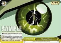 Struck Down - Avatar: The Last Airbender - Weiss Schwarz card
