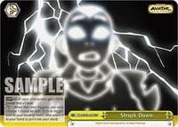 Struck Down (RRR) - Avatar: The Last Airbender - Weiss Schwarz card