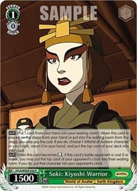 Suki: Kiyoshi Warrior - Avatar: The Last Airbender - Weiss Schwarz card