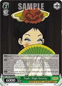 Toph: High Society - Avatar: The Last Airbender - Weiss Schwarz card
