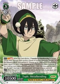Toph: Metalbending (ATR) - Avatar: The Last Airbender - Weiss Schwarz card