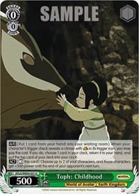 Toph: Childhood - Avatar: The Last Airbender - Weiss Schwarz card