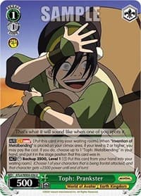 Toph: Prankster - Avatar: The Last Airbender - Weiss Schwarz card