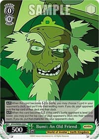 Bumi: An Old Friend - Avatar: The Last Airbender - Weiss Schwarz card