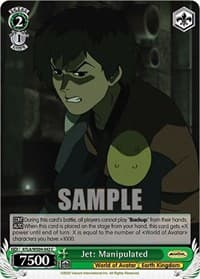 Jet: Manipulated - Avatar: The Last Airbender - Weiss Schwarz card