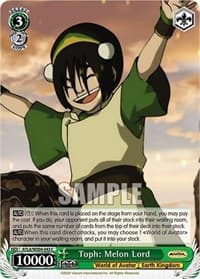 Toph: Melon Lord - Avatar: The Last Airbender - Weiss Schwarz card