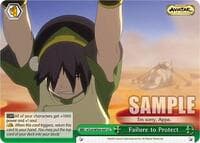 Failure to Protect - Avatar: The Last Airbender - Weiss Schwarz card