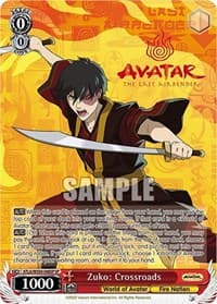 Zuko: Crossroads (SP) - Avatar: The Last Airbender - Weiss Schwarz card