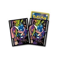 Pokemon TCG: Pokemon Center Japan Exclusive Card Sleeves - Greninja Midnight Agent: The Cinema (64-Pack) - Pokemon International Card Sleeves - Card Sleeves card