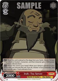Iroh: Tea Server - Avatar: The Last Airbender - Weiss Schwarz card