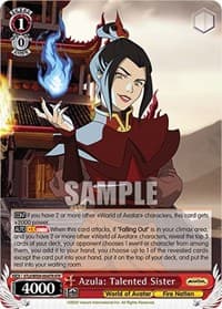 Azula: Talented Sister (ATR) - Avatar: The Last Airbender - Weiss Schwarz card