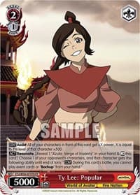 Ty Lee: Popular (ATR) - Avatar: The Last Airbender - Weiss Schwarz card
