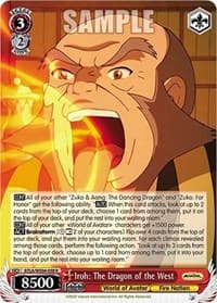 Iroh: The Dragon of the West - Avatar: The Last Airbender - Weiss Schwarz card