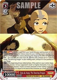 Zuko & Aang: The Dancing Dragon (SR) - Avatar: The Last Airbender - Weiss Schwarz card