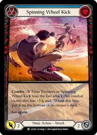 Spinning Wheel Kick (Blue) - LGS143 - Flesh and Blood: Promo Cards - Flesh and Blood TCG card