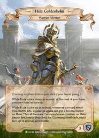 Hala Goldenhelm - LGS144 - Flesh and Blood: Promo Cards - Flesh and Blood TCG card