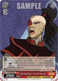 Ember Island Players: Scar On the Wrong Side - Avatar: The Last Airbender - Weiss Schwarz card