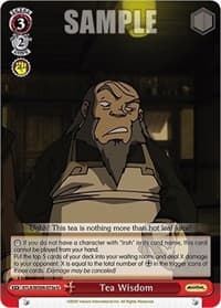 Tea Wisdom (a) - Avatar: The Last Airbender - Weiss Schwarz card