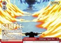 Siblings' Agni Kai (RRR) - Avatar: The Last Airbender - Weiss Schwarz card