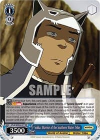 Sokka: Warrior of the Southern Water Tribe - Avatar: The Last Airbender - Weiss Schwarz card
