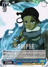 Katara: Experienced Fighter - Avatar: The Last Airbender - Weiss Schwarz card