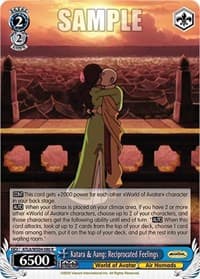 Katara & Aang: Reciprocated Feelings - Avatar: The Last Airbender - Weiss Schwarz card