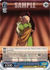 Katara & Aang: Reciprocated Feelings (SR) - Avatar: The Last Airbender - Weiss Schwarz card