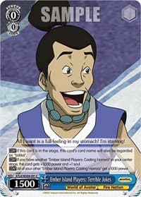 Ember Island Players: Terrible Jokes - Avatar: The Last Airbender - Weiss Schwarz card