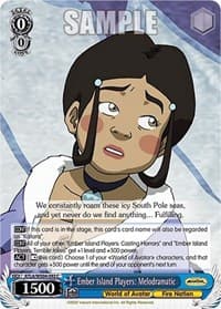 Ember Island Players: Melodramatic - Avatar: The Last Airbender - Weiss Schwarz card