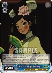 Katara: High Society - Avatar: The Last Airbender - Weiss Schwarz card