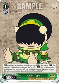 Chibi Toph - Avatar: The Last Airbender - Weiss Schwarz card