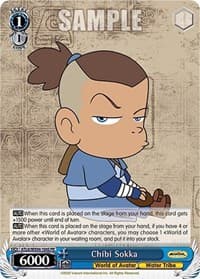 Chibi Sokka (Foil) - Avatar: The Last Airbender - Weiss Schwarz card