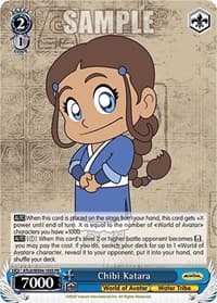Chibi Katara (Foil) - Avatar: The Last Airbender - Weiss Schwarz card