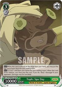 Toph: Spa Day - Avatar: The Last Airbender - Weiss Schwarz card