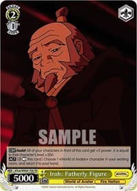 Iroh: Fatherly Figure - Avatar: The Last Airbender - Weiss Schwarz card