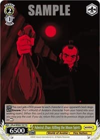 Admiral Zhao: Killing the Moon Spirit - Avatar: The Last Airbender - Weiss Schwarz card