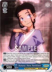 Katara: New Necklace - Avatar: The Last Airbender - Weiss Schwarz card