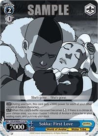 Sokka: First Love - Avatar: The Last Airbender - Weiss Schwarz card