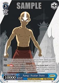 Aang: Avatar State (SP) - Avatar: The Last Airbender - Weiss Schwarz card