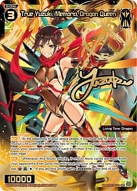 True Yuzuki//Memoria, Dragon Queen (SRP) - Conflated Diva - WIXOSS card