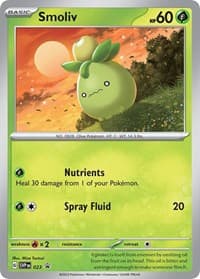 Smoliv - 023 - SV: Scarlet & Violet Promo Cards - Pokemon card